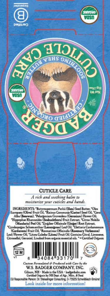 Cuticle Care * Badger Supplement - Conners Clinic